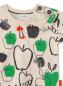 Preview: T-Shirt grün Apfel/Raupe